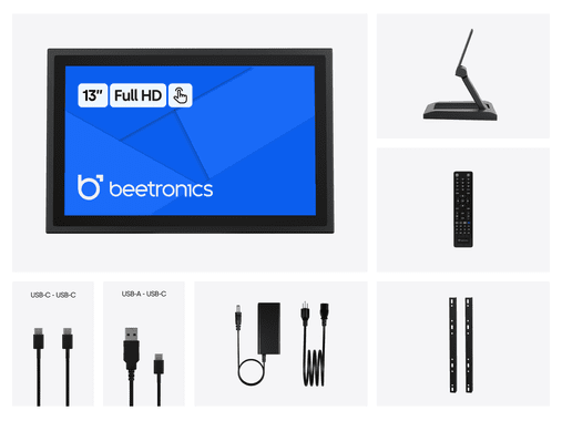 13 Inch Touchscreen Metal