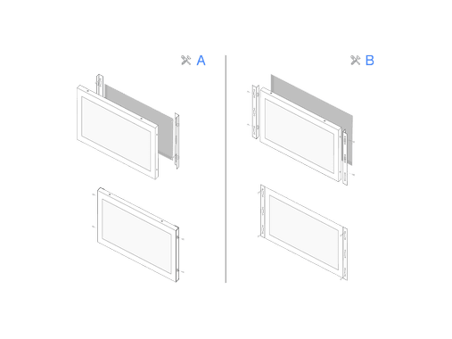 12 Inch Monitor Metal